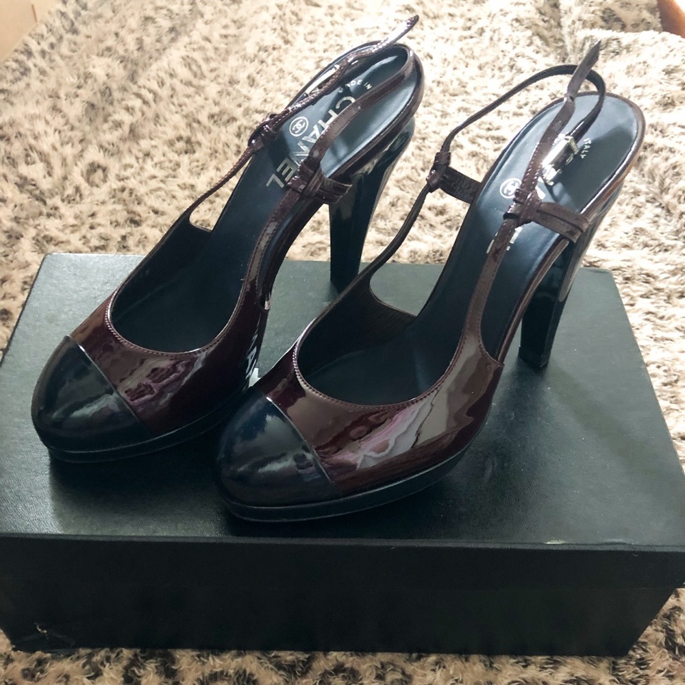 Chanel Stiletto Heels With Platform - image 8